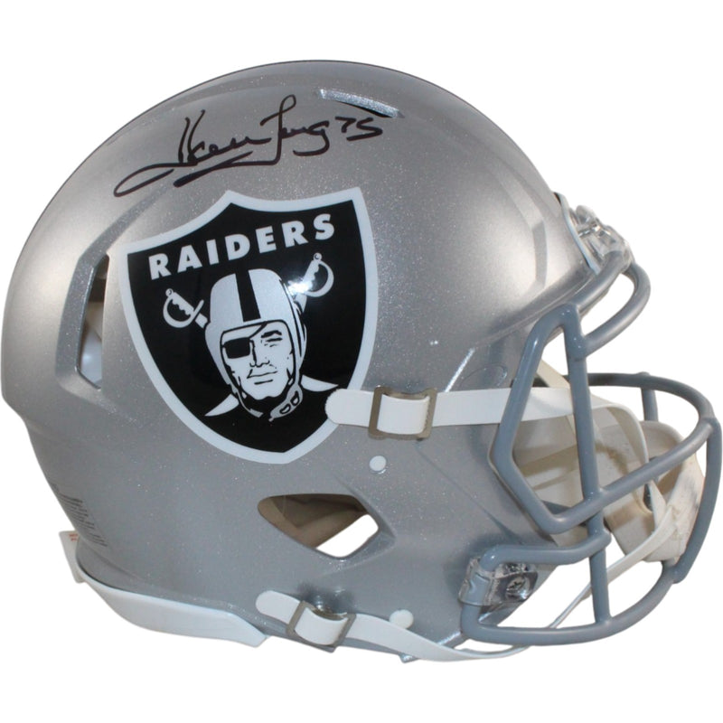 Howie Long Las Vegas Raiders Autographed Authentic Full Size Helmet