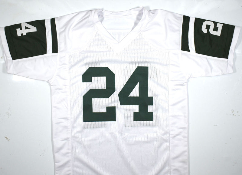 Darrelle Revis Autographed New York Jets White Custom Jersey