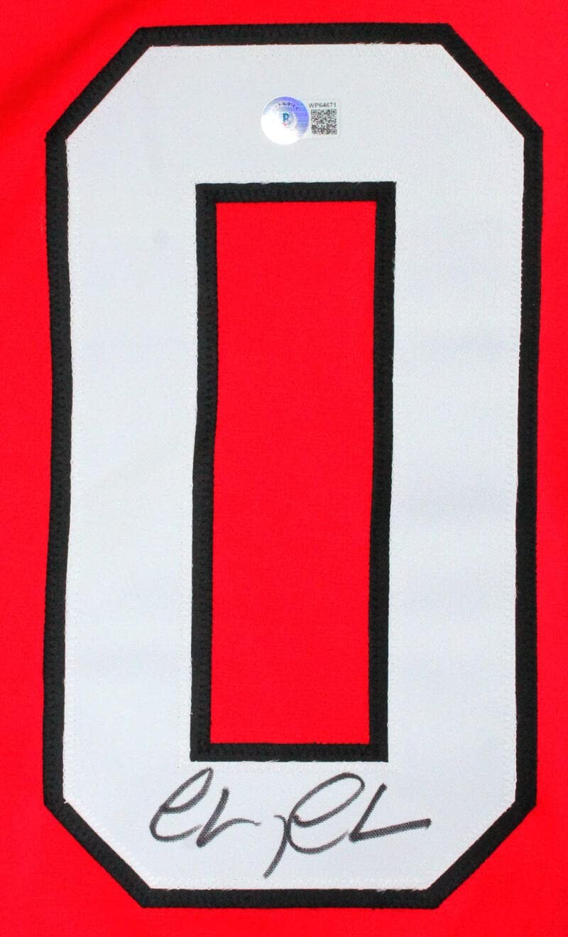 Chevy Chase Autographed Clark Griswold Red Hockey Jersey