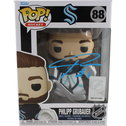 Philipp Grubauer Seattle Kraken Signed Funko Pop! #88