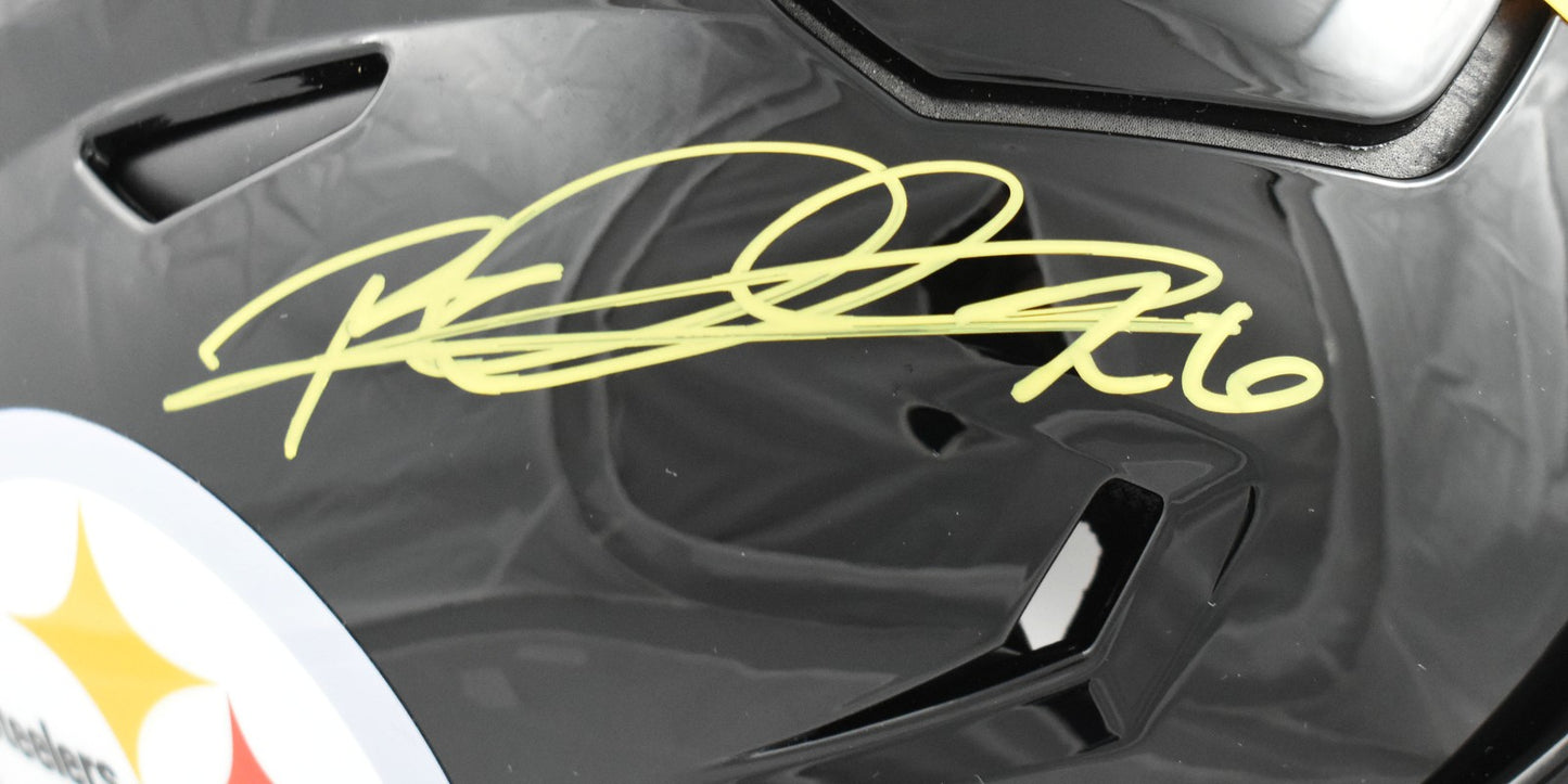 Rod Woodson Autographed Pittsburgh Steelers Full Size Speedflex Helmet