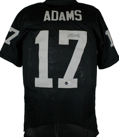 Davante Adams Signed Custom Black Football Jersey
