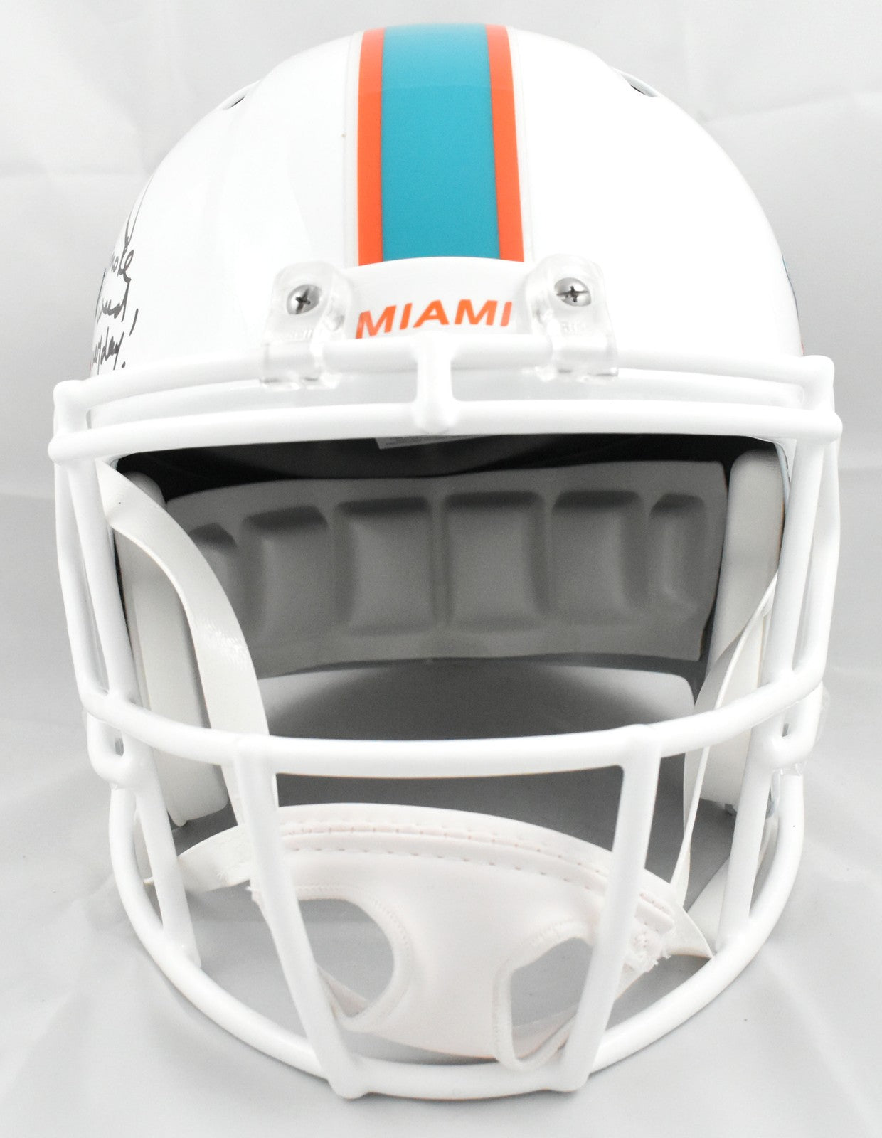 Ricky Williams Signed Miami Dolphins Full Size Speed Helmet - "SWED"