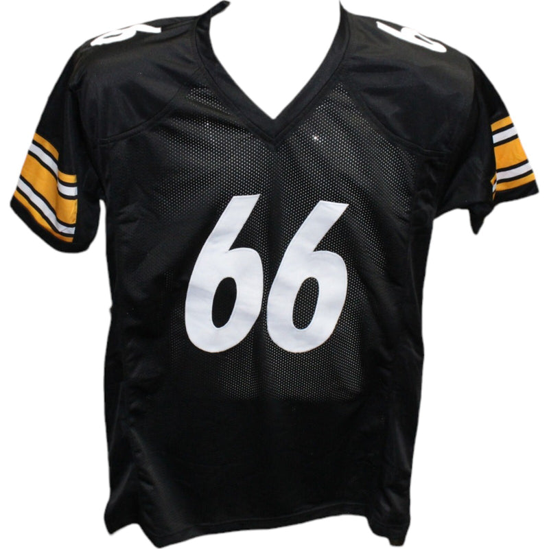 Alan Faneca Signed Pittsburgh Steelers Style Custom Football Jersey Beckett