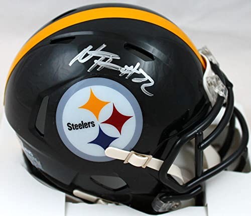 Najee Harris Autographed Pittsburgh Steelers Speed Mini Helmet