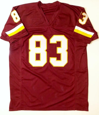 Ricky Sanders Signed Maroon Custom Jersey (2x SB Champs)