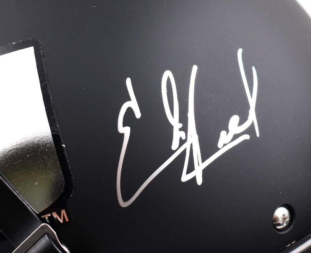 Ed Reed Signed Miami Hurricanes Full Size Schutt Authentic Helmet