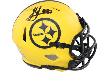 Jack Sawyer Signed Pittsburgh Steelers Rave Mini Helmet (Beckett)