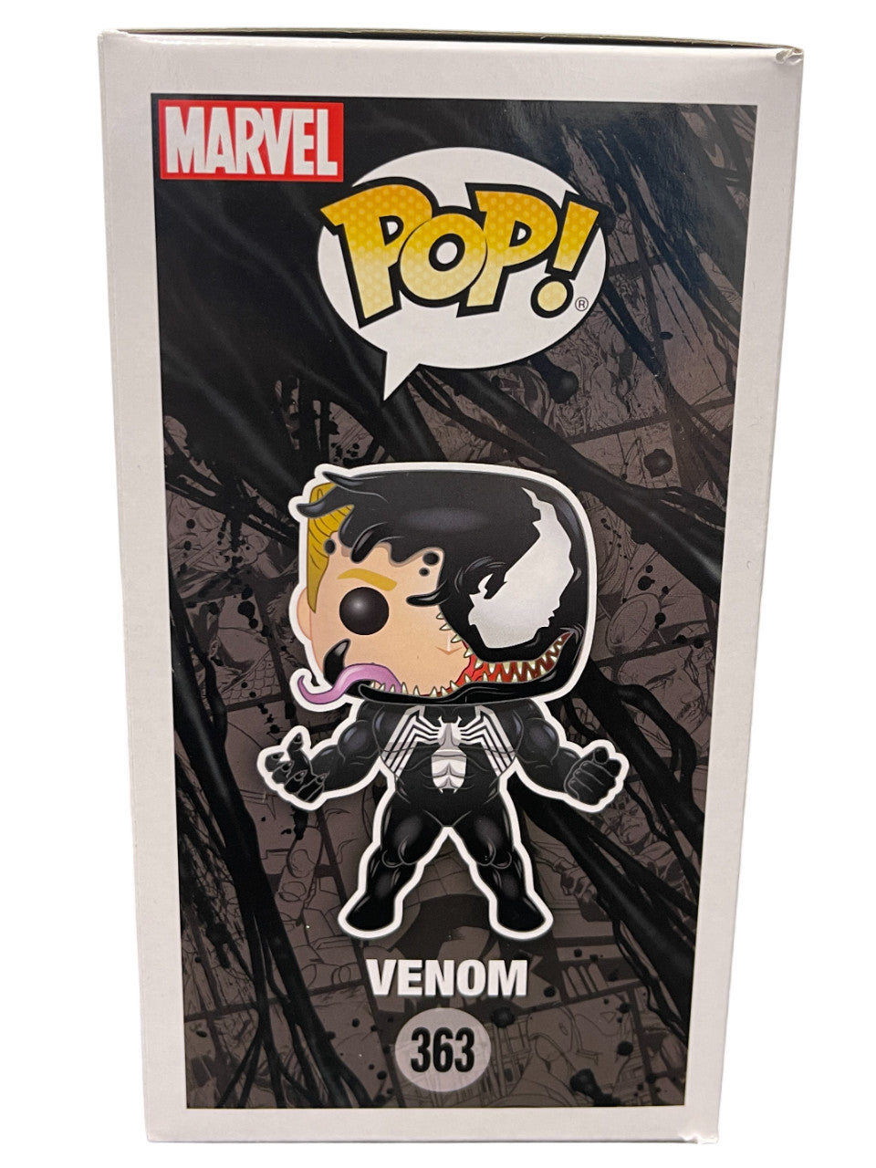 Tom Hardy Signed Venom Funko Pop #363 with Sam De La Rosa Sketch