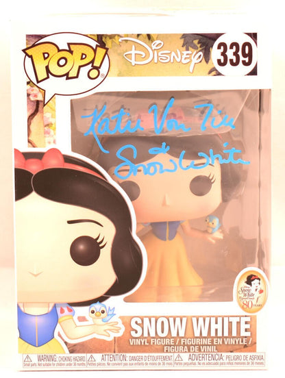 Katherine Von Till Signed Snow White Funko Pop #339