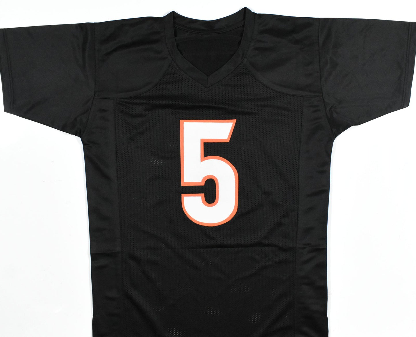 Tee Higgins Autographed Cincinnati Bengals Black Custom Jersey