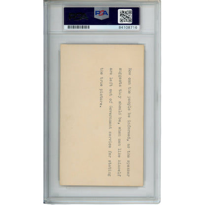 Lou Rymkus, Lou Groza & Bill Willis Signed Cleveland Browns 3x5 PSA Cut