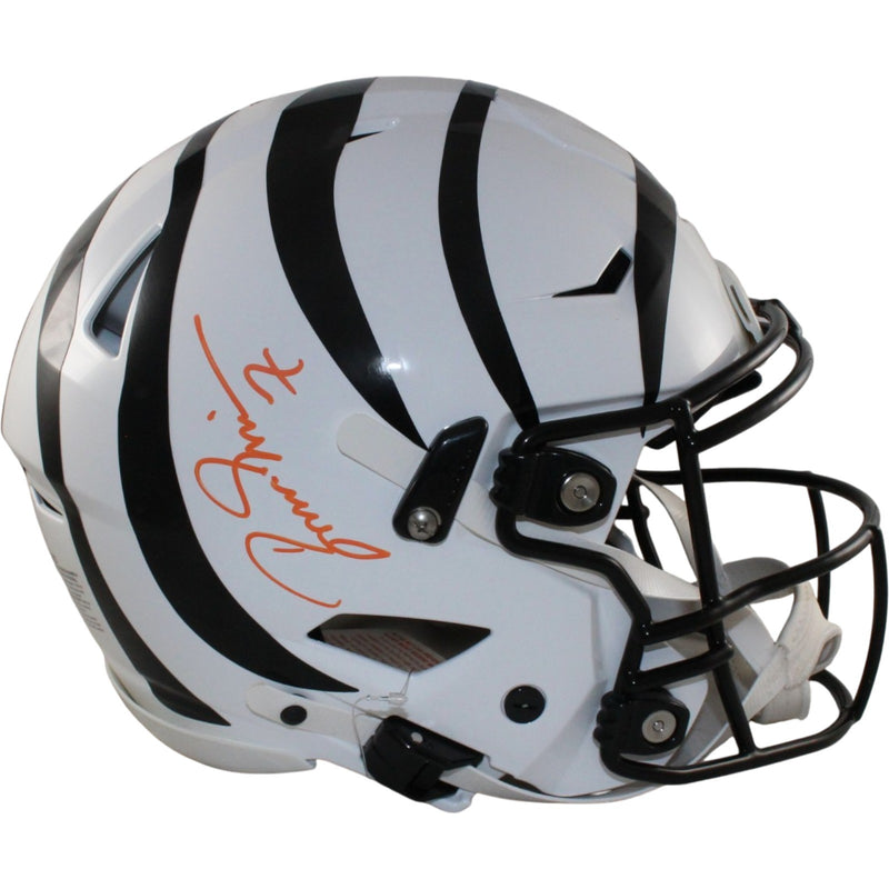 Boomer Esiason Cincinnati Bengals Signed Authentic SpeedFlex Alternate Helmet