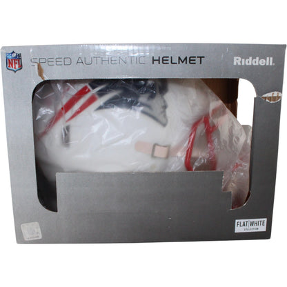 Rob Gronkowski Signed New England Patriots Authentic Pro Flat White Helmet