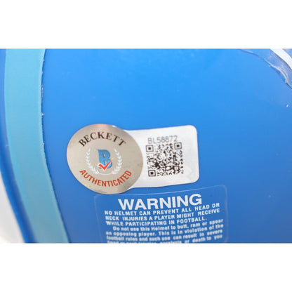 James Van Der Beek Signed Varsity Blues Mini Helmet with "Mox" Inscription