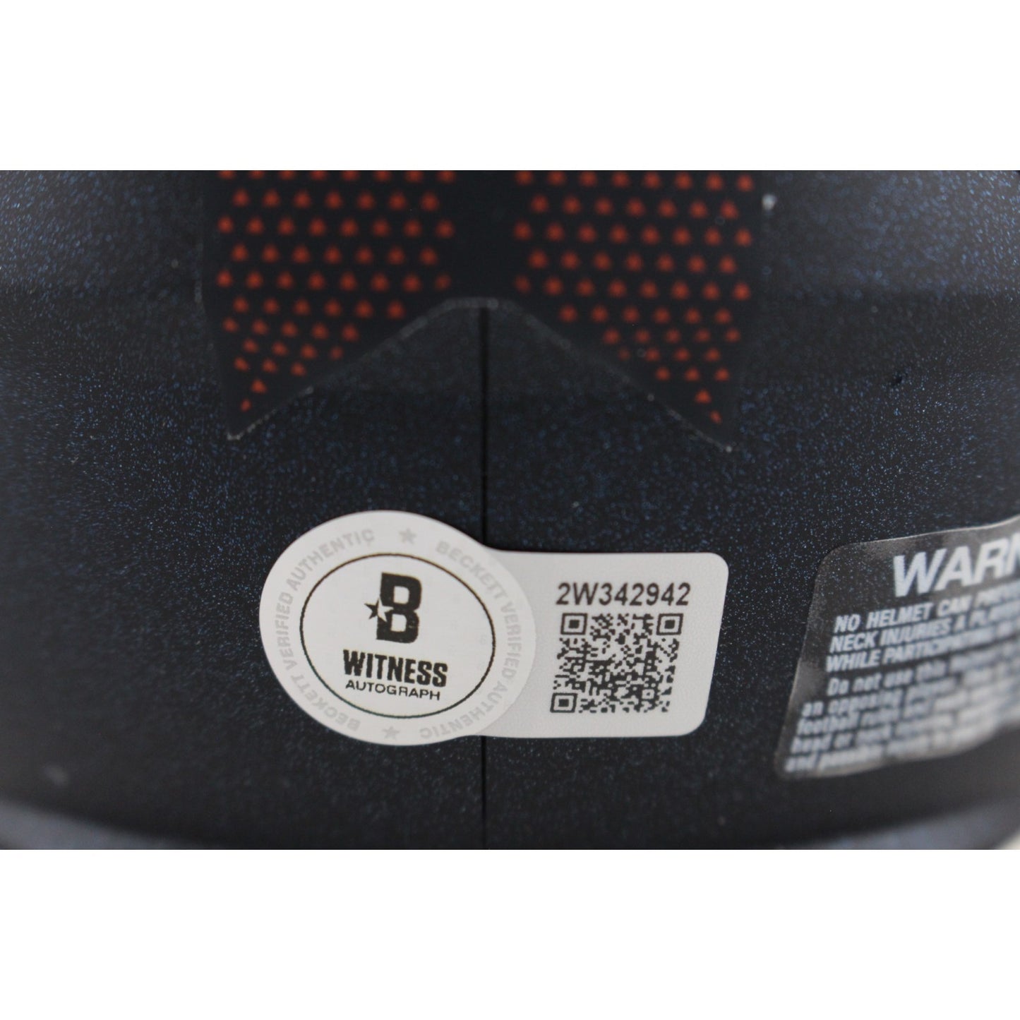 John Elway Denver Broncos Autographed Speed Mini Helmet (Beckett)