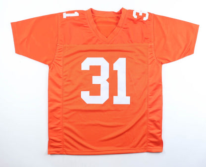 Jamal Lewis Signed Tennessee Volunteers Orange Custom Jersey