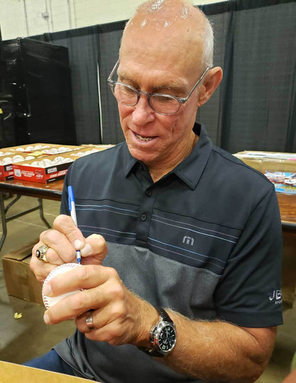 Alan Trammell Signed Detroit Tigers Baseball with "HOF" Inscription BAS