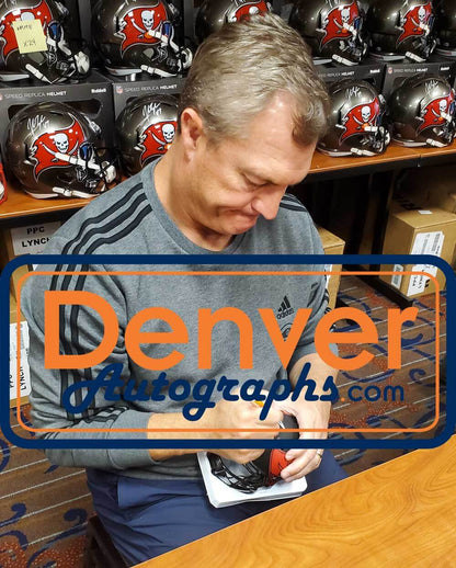 John Lynch Tampa Bay Buccaneers Autographed Eclipse Mini Helmet Beckett