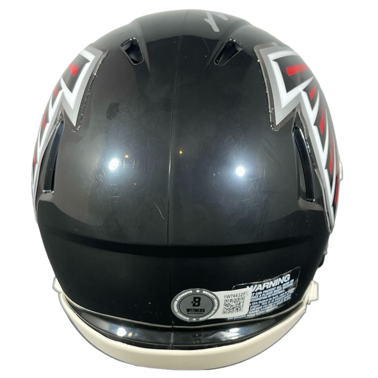 Michael Vick Signed Atlanta Falcons Riddell Speed Mini Helmet Beckett BAS