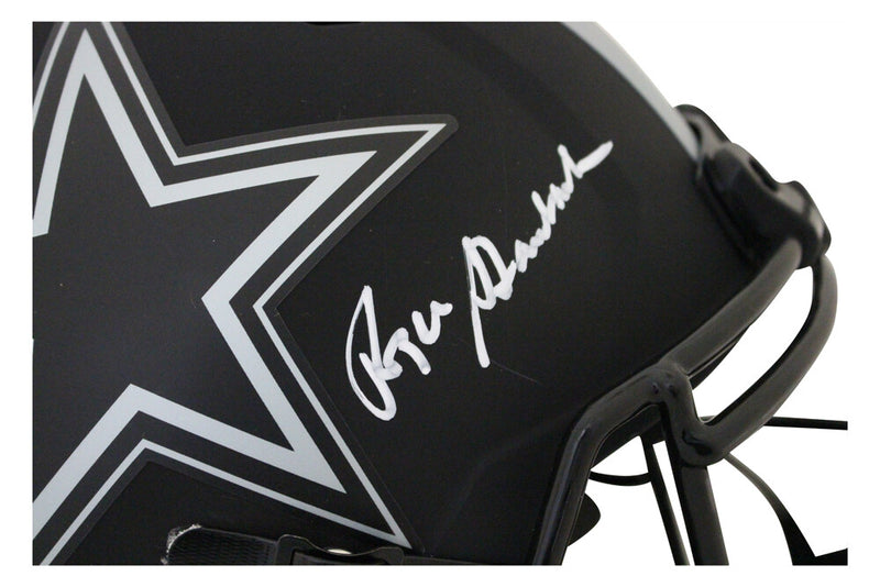 Roger Staubach Dallas Cowboys Autographed Full Size Eclipse Replica Helmet