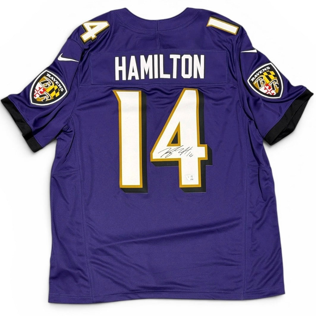 Kyle Hamilton Signed Baltimore Ravens Nike Jersey
