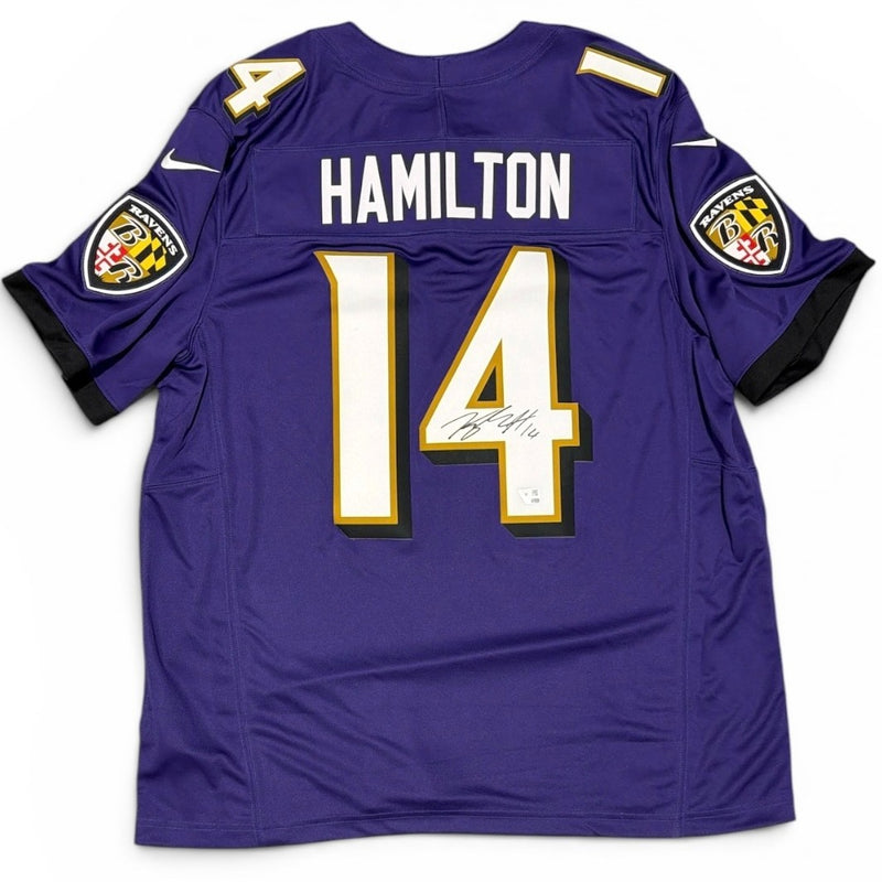 Kyle Hamilton Signed Baltimore Ravens Nike Jersey