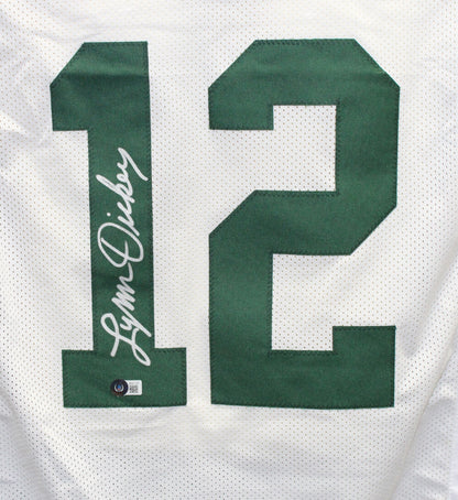 Lynn Dickey Autographed Green Bay Packers White Pro Style Jersey