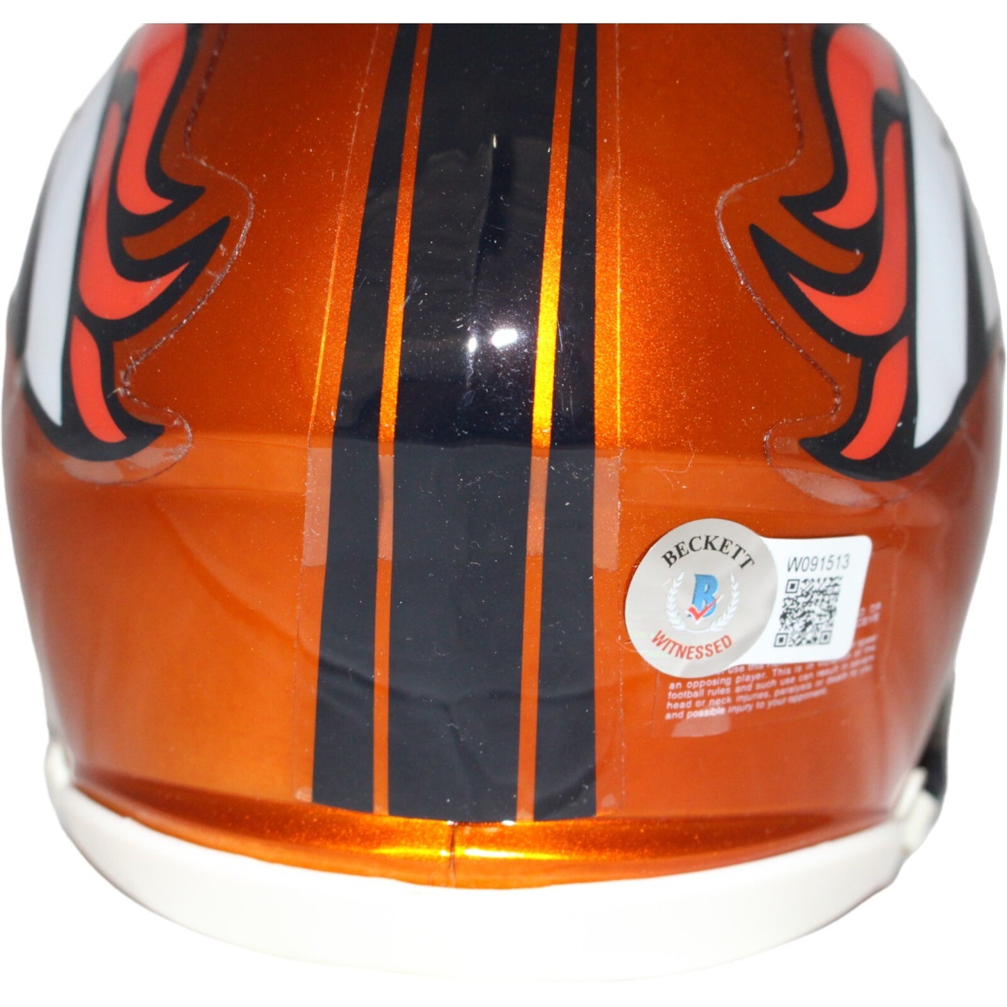 Terrell Davis Signed Denver Broncos Flash Mini Helmet (HOF Inscription)