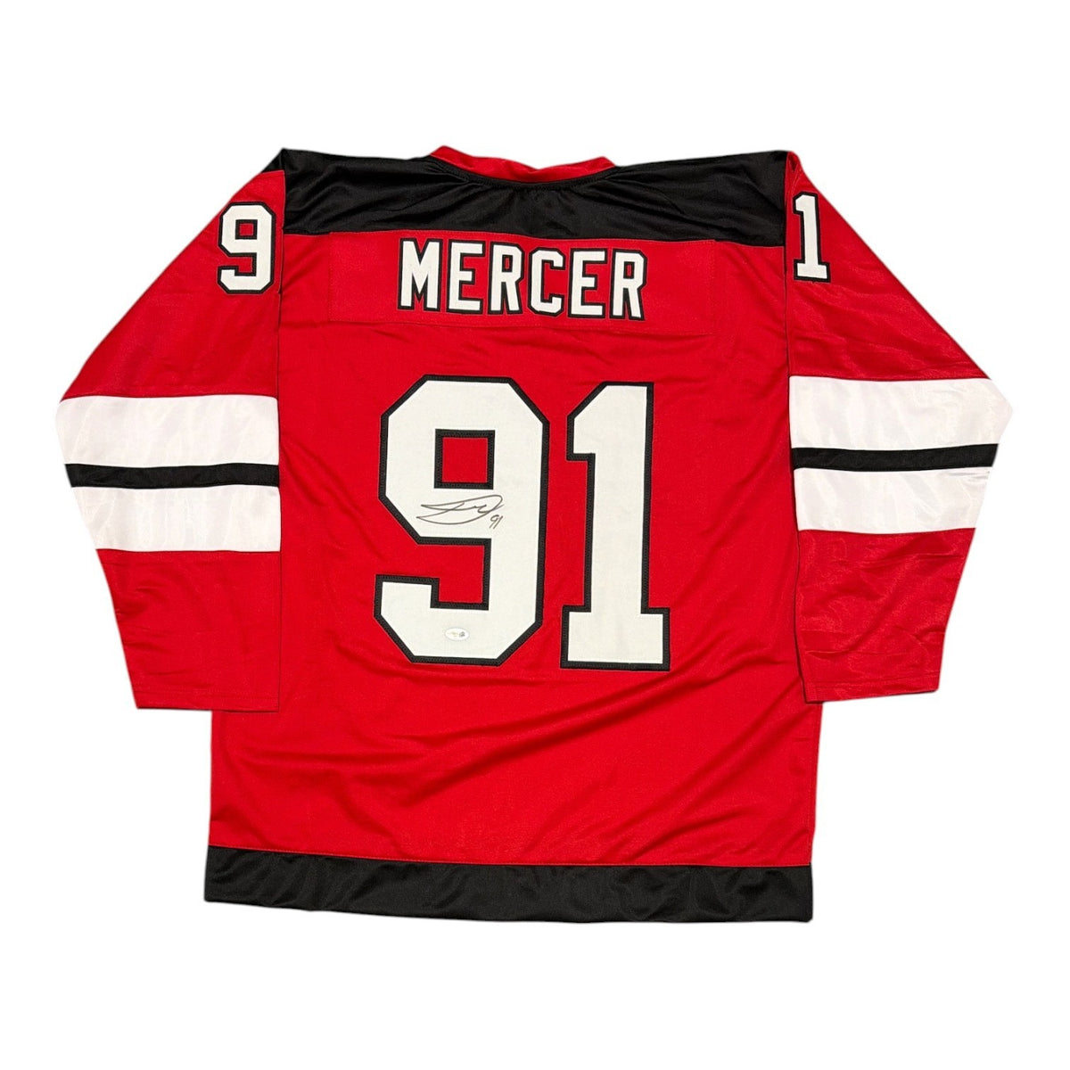 Dawson Mercer Signed New Jersey Devils Custom Jersey