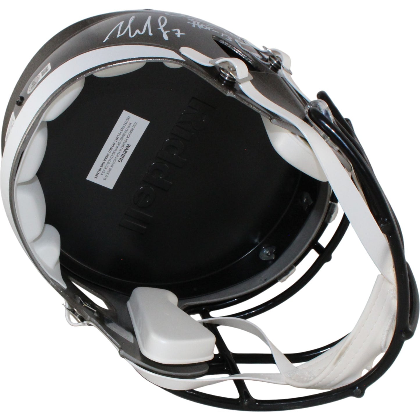 Mike Alstott & Warren Sapp Multi-Signed Buccaneers Full Size Helmet