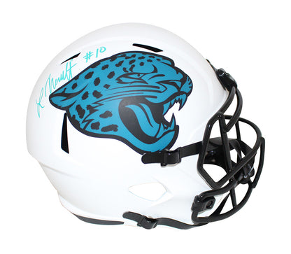 Laviska Shenault Signed Jacksonville Jaguars Full Size Lunar Speed Helmet