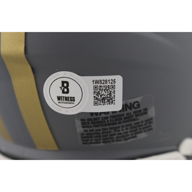 Patrick Willis San Francisco 49ers Signed Slate Mini Helmet