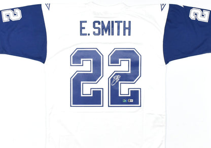 Emmitt Smith Autographed Dallas Cowboys Mitchell & Ness Legacy Jersey