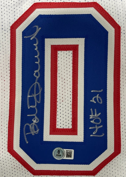 Bob Dandridge Signed Washington Bullets Custom Jersey HOF 21 Beckett BAS