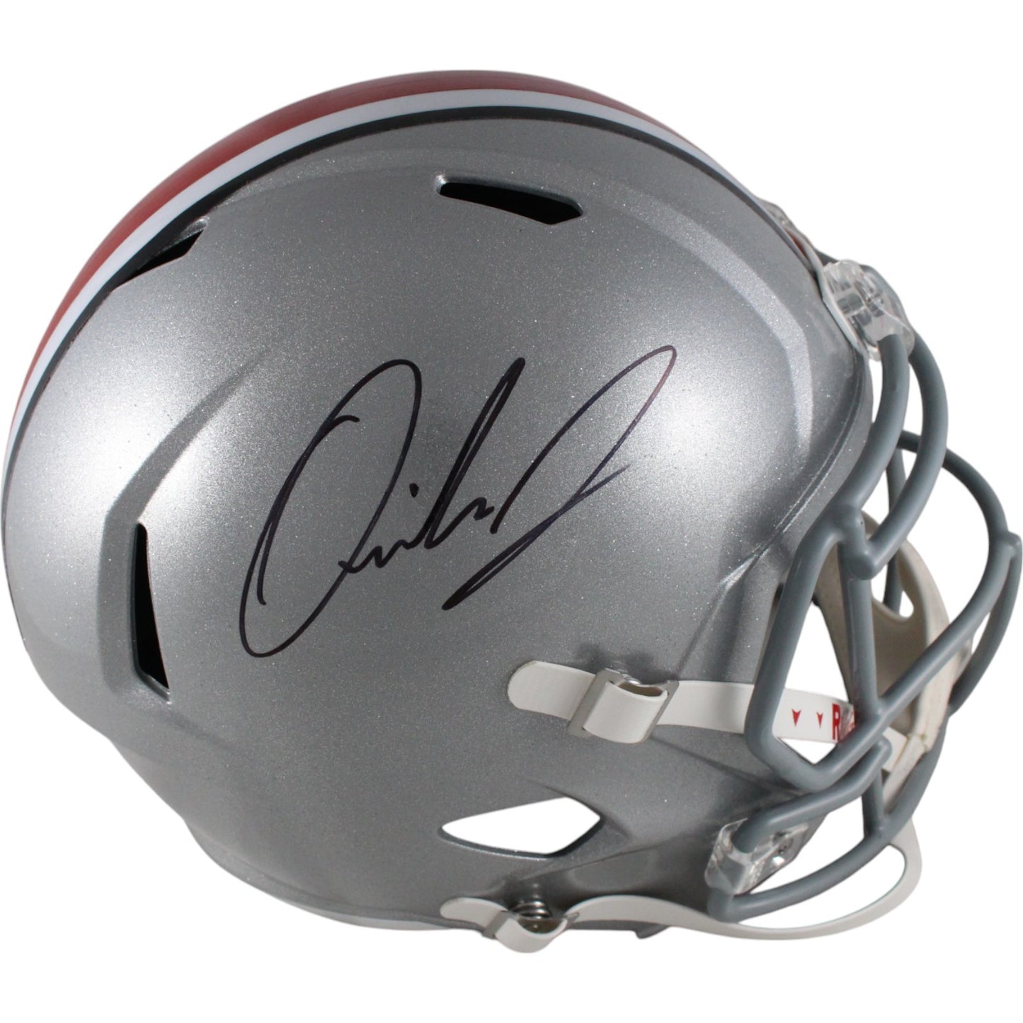 Quinshon Judkins Ohio State Buckeyes Autographed Speed Full Size Helmet