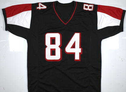 Roddy White Signed Atlanta Falcons Custom Black Jersey