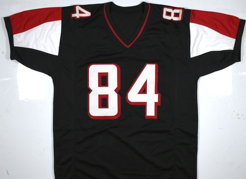 Roddy White Signed Atlanta Falcons Custom Black Jersey