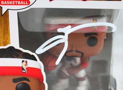 Allen Iverson Signed Funko Pop Figurine #102 White Jersey