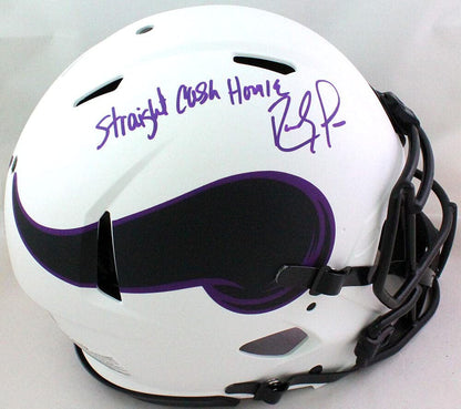 Randy Moss Signed Minnesota Vikings Lunar Eclipse Authentic Full Size Helmet