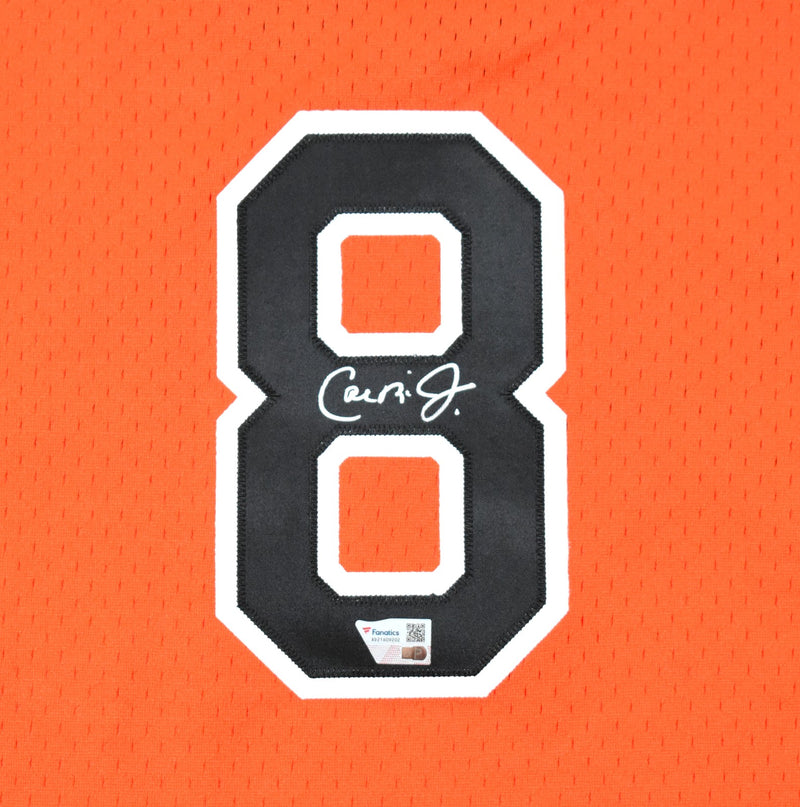 Cal Ripken Jr. Autographed Baltimore Orioles Mitchell & Ness Jersey