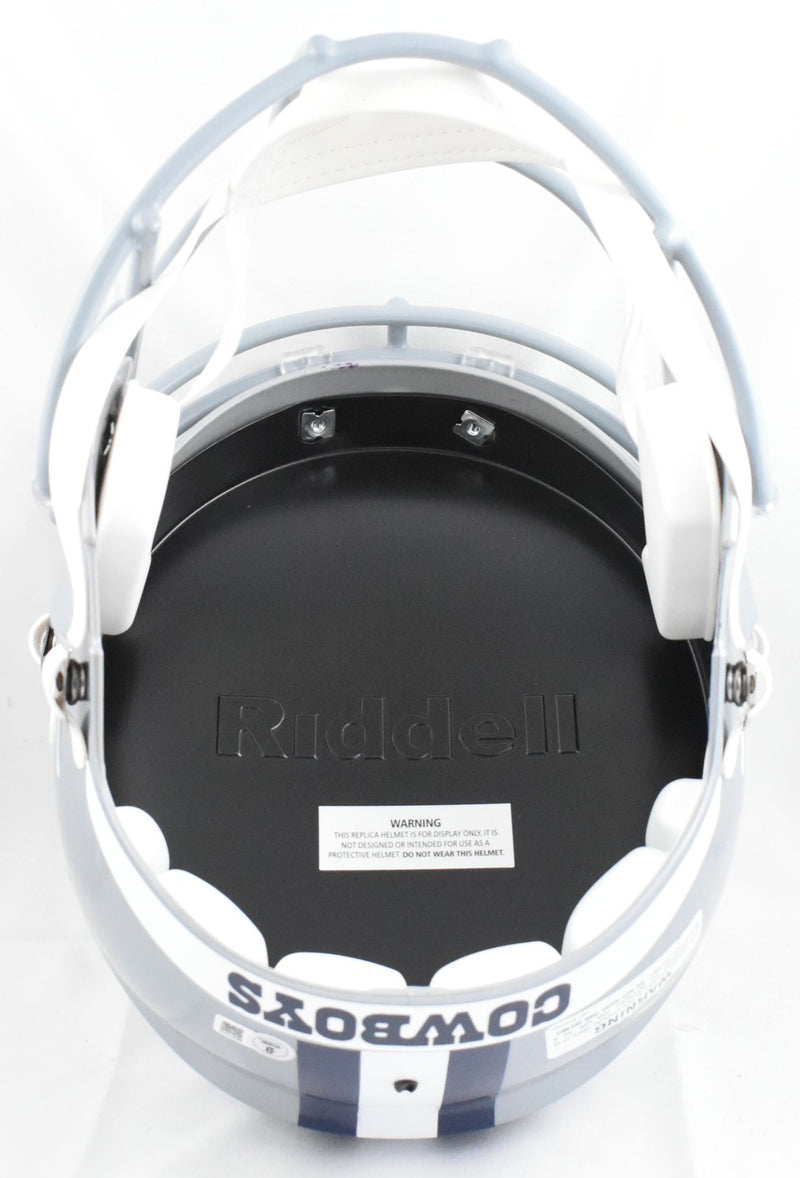Dak Prescott Autographed Dallas Cowboys Full Size Speed Helmet