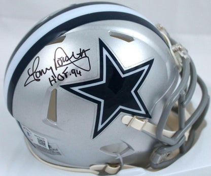 Tony Dorsett Signed Dallas Cowboys Speed Mini Helmet (HOF Inscription)