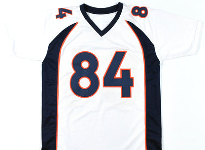 Shannon Sharpe Autographed Denver Broncos White Custom Jersey