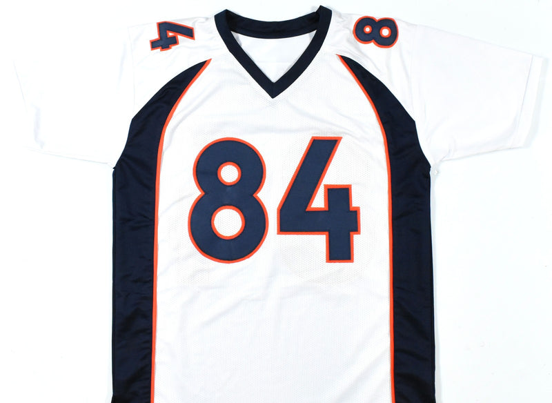 Shannon Sharpe Autographed Denver Broncos White Custom Jersey