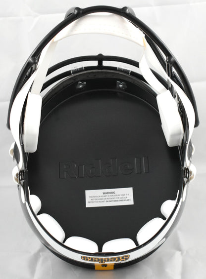 Jack Ham Autographed Pittsburgh Steelers Full Size Speed Helmet