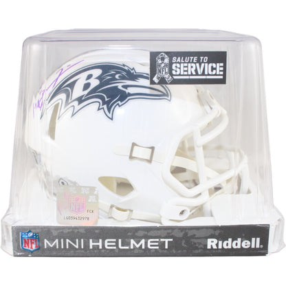 Ray Lewis Baltimore Ravens 2024 Salute to Service Mini Helmet