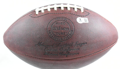 Roger Staubach Autographed Dallas Cowboys Wilson Duke Football