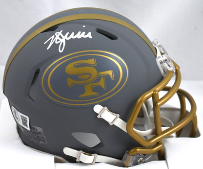 Kyle Juszczyk Signed San Francisco 49ers Slate Speed Mini Helmet