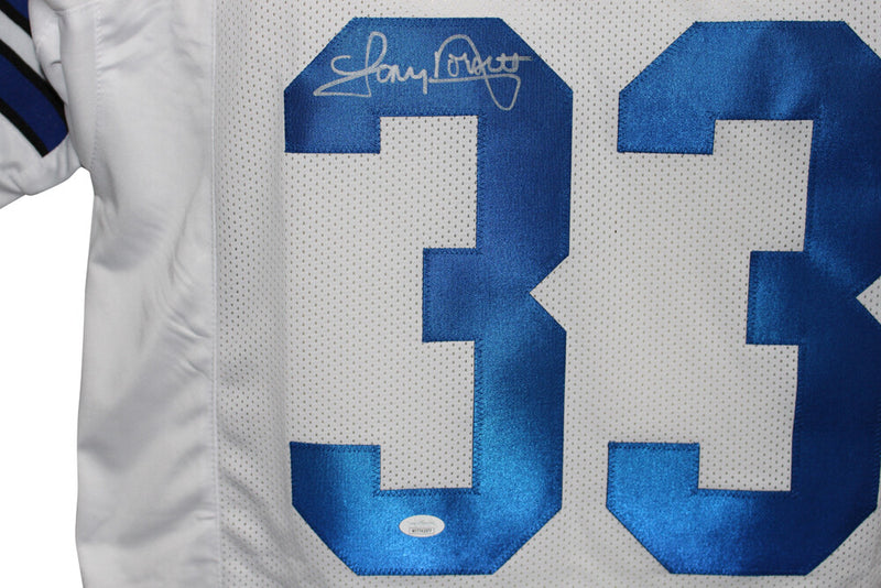 Tony Dorsett Autographed Dallas Cowboys Custom Jersey - White